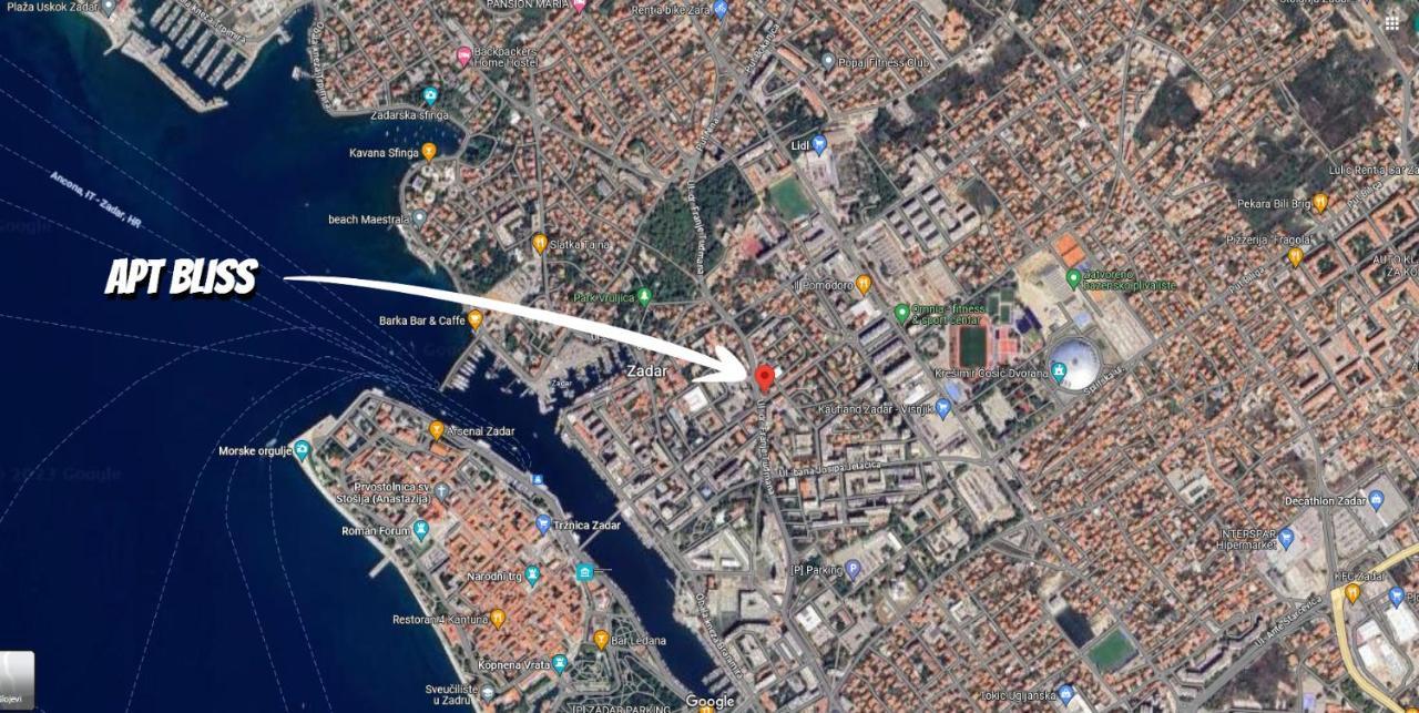Apartamento Bliss Zadar Exterior foto